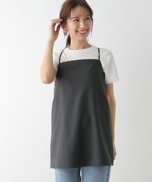 LEPSIM キャミチュニック チャコールグレー FREE ウィメンズインナー レプシィム 109904 and ST アンドエスティ(旧ドットエスティ) LEPSIM キャミチュニック チャコールグレー FREE ウィメンズインナー レプシィム 109904 and ST アンドエスティ(旧ドットエスティ)