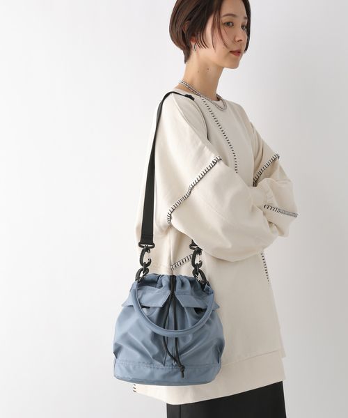 LEPSIM 2WAY巾着ショルダー2 ライトブルー ウィメンズグッズ レプシィム 116580 and ST アンドエスティ(旧ドットエスティ) LEPSIM 2WAY巾着ショルダー2 ライトブルー ウィメンズグッズ レプシィム 116580 and ST アンドエスティ(旧ドットエスティ)
