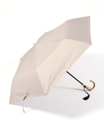 【晴雨兼用】バンブー無地折り畳み傘