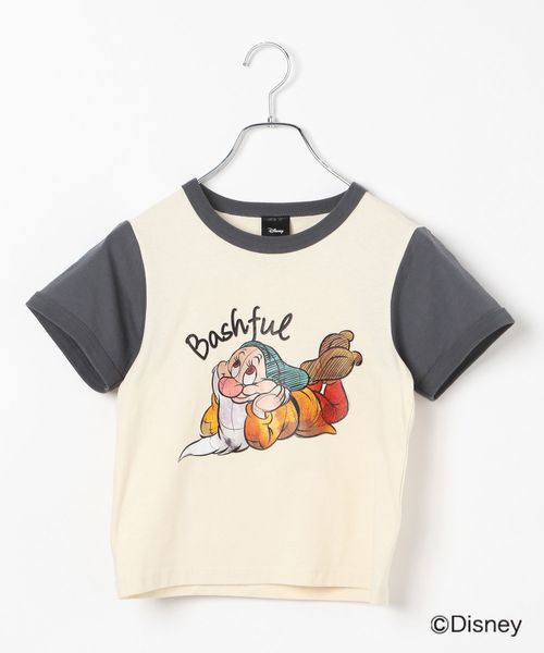 LEPSIM 【7人のこびと/Disney】(KIDS)アソートプリントTシャツ ホワイト マタニティ レプシィム 127254 and ST アンドエスティ(旧ドットエスティ) LEPSIM 【7人のこびと/Disney】(KIDS)アソートプリントTシャツ ホワイト マタニティ レプシィム 127254 and ST アンドエスティ(旧ドットエスティ)