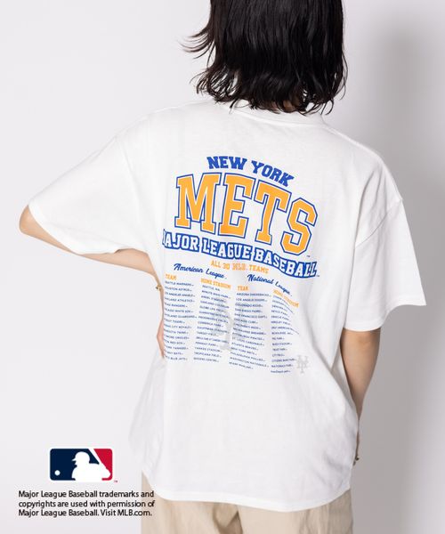 LEPSIM MLB バックプリントTシャツ オフホワイト FREE ウィメンズインナー レプシィム 127580 and ST アンドエスティ(旧ドットエスティ) LEPSIM MLB バックプリントTシャツ オフホワイト FREE ウィメンズインナー レプシィム 127580 and ST アンドエスティ(旧ドットエスティ)