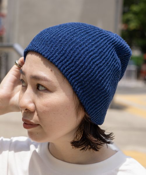 LEPSIM ラメ混ニットビーニー ブルー ウィメンズグッズ レプシィム 131049 and ST アンドエスティ(旧ドットエスティ) LEPSIM ラメ混ニットビーニー ブルー ウィメンズグッズ レプシィム 131049 and ST アンドエスティ(旧ドットエスティ)