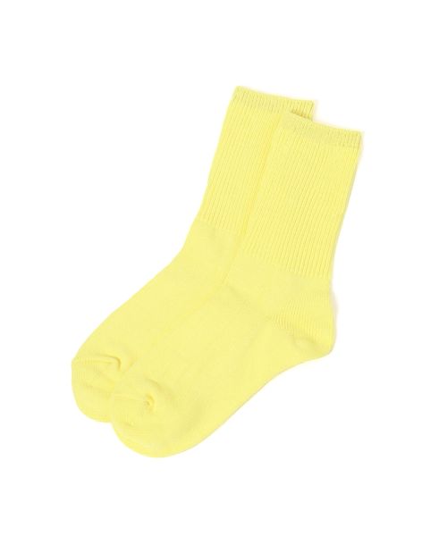LEPSIM 【Healthknit/ヘルスニット】カラーソックス イエロー ウィメンズグッズ レプシィム 132012 and ST アンドエスティ(旧ドットエスティ) LEPSIM 【Healthknit/ヘルスニット】カラーソックス イエロー ウィメンズグッズ レプシィム 132012 and ST アンドエスティ(旧ドットエスティ)