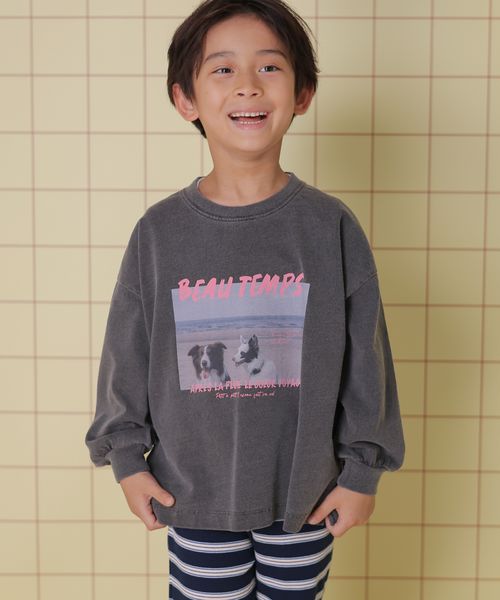 LEPSIM 【KIDS】アニマルフォトロンT シルバー マタニティ レプシィム 149240 and ST アンドエスティ(旧ドットエスティ) LEPSIM 【KIDS】アニマルフォトロンT シルバー マタニティ レプシィム 149240 and ST アンドエスティ(旧ドットエスティ)