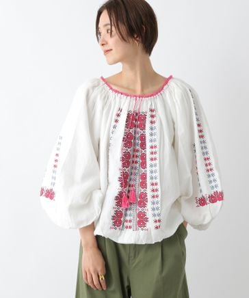 LEPSIM 刺繍ベスト　ブラック 楽天市場】刺繍ベスト LEPSIM レプシィム ジャケット・アウター
