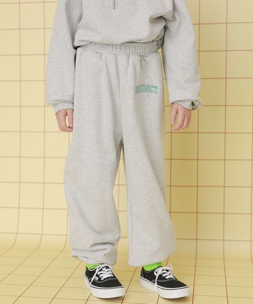 LEPSIM 【KIDS】刺繍スウェットパンツ グレー マタニティ レプシィム 240628 and ST アンドエスティ(旧ドットエスティ) LEPSIM 【KIDS】刺繍スウェットパンツ グレー マタニティ レプシィム 240628 and ST アンドエスティ(旧ドットエスティ)