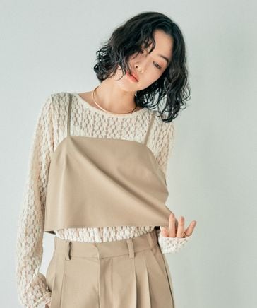 ショートキャミブラウス | [公式]レプシィム （LEPSIM）通販