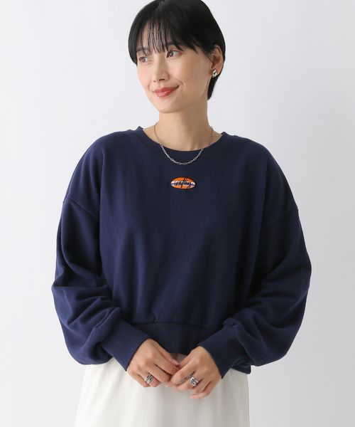 LEPSIM ピーチ起毛刺繍プルオーバー ネイビー FREE ウィメンズインナー レプシィム 249404 and ST アンドエスティ(旧ドットエスティ) LEPSIM ピーチ起毛刺繍プルオーバー ネイビー FREE ウィメンズインナー レプシィム 249404 and ST アンドエスティ(旧ドットエスティ)