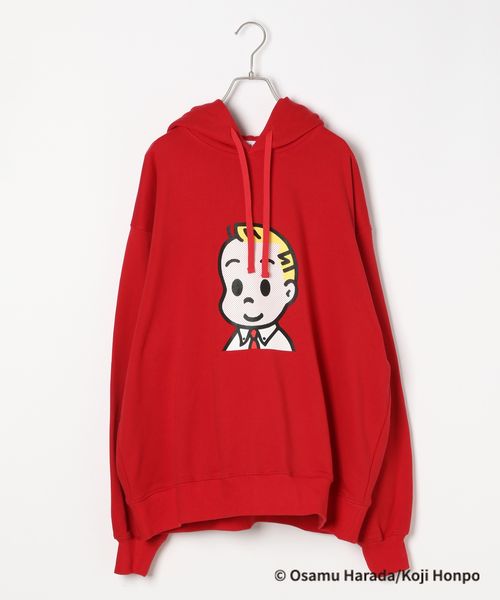 LEPSIM 【OSAMU GOODS×LEPSIM】裏毛パーカー レッド FREE スペシャルライン レプシィム 251554 and ST アンドエスティ(旧ドットエスティ) LEPSIM 【OSAMU GOODS×LEPSIM】裏毛パーカー レッド FREE スペシャルライン レプシィム 251554 and ST アンドエスティ(旧ドットエスティ)