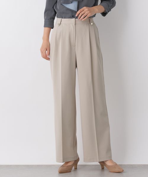 美脚ダブルポイントワイドパンツ 公式 レプシィム Lepsim 通販