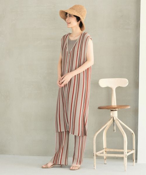 12ゲージマルチストライプワンピース 公式 レプシィム Lepsim 通販