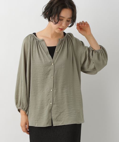 2WAYギャザーブラウス FREE SIZE