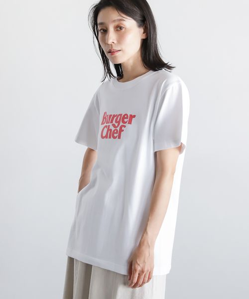 【GOOD ROCK SPEED】Burger Chef ロゴプリントTシャツ FREE SIZE
