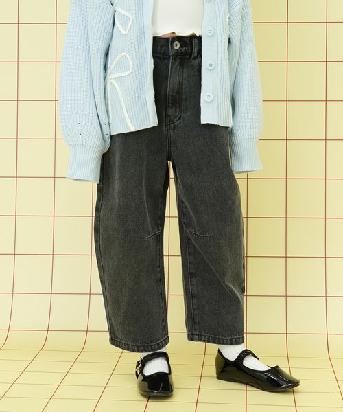 KIDS】カーブデニムパンツ | [公式]レプシィム （LEPSIM）通販