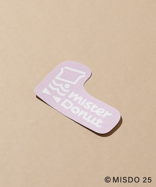 Mister Donut×LEPSIM】ロゴステッカー | [公式]レプシィム