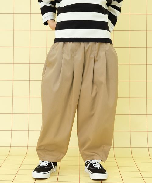 LEPSIM 【KIDS】タックバルーンパンツ ブラウン マタニティ レプシィム 288892 and ST アンドエスティ(旧ドットエスティ) LEPSIM 【KIDS】タックバルーンパンツ ブラウン マタニティ レプシィム 288892 and ST アンドエスティ(旧ドットエスティ)