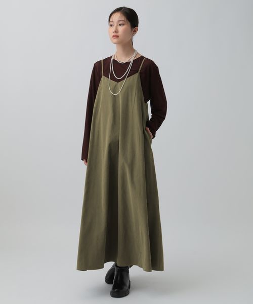 LEPSIM フィブリルキャミワンピース ベージュ FREE ワンピース レプシィム 290360 and ST アンドエスティ(旧ドットエスティ) LEPSIM フィブリルキャミワンピース ベージュ FREE ワンピース レプシィム 290360 and ST アンドエスティ(旧ドットエスティ)