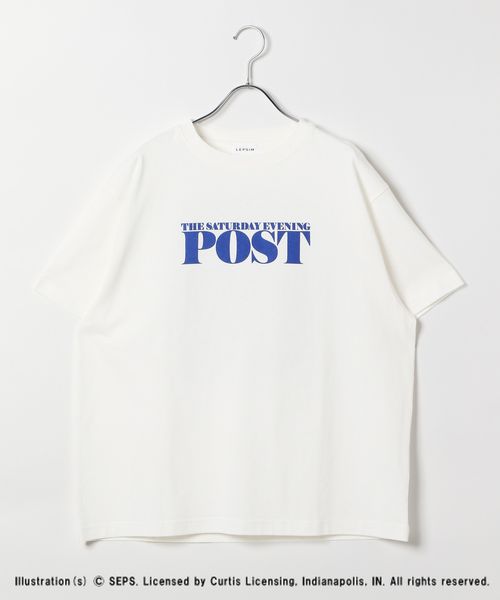 LEPSIM 【The Saturday Evening Post】プリントT【カラー予約】 オフホワイト FREE ウィメンズインナー レプシィム 494520 and ST アンドエスティ(旧ドットエスティ) LEPSIM 【The Saturday Evening Post】プリントT【カラー予約】 オフホワイト FREE ウィメンズインナー レプシィム 494520 and ST アンドエスティ(旧ドットエスティ)