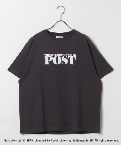 LEPSIM 【The Saturday Evening Post】プリントT シルバー FREE ウィメンズインナー レプシィム 494520 and ST アンドエスティ(旧ドットエスティ) LEPSIM 【The Saturday Evening Post】プリントT シルバー FREE ウィメンズインナー レプシィム 494520 and ST アンドエスティ(旧ドットエスティ)