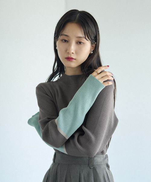 LEPSIM 12ゲージ袖配色プルオーバー2【新色&追加予約】 ライトブルー FREE ウィメンズインナー レプシィム 497490 and ST アンドエスティ(旧ドットエスティ) LEPSIM 12ゲージ袖配色プルオーバー2【新色&追加予約】 ライトブルー FREE ウィメンズインナー レプシィム 497490 and ST アンドエスティ(旧ドットエスティ)