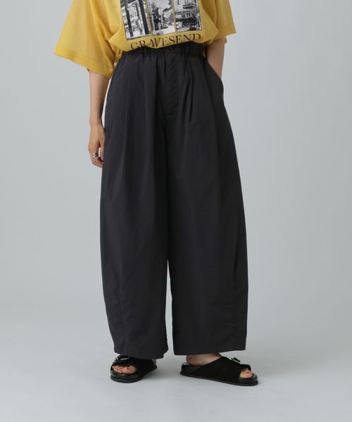 LEPSIM ワイドコクーンパンツ ブラック M ウィメンズボトムス レプシィム 524518 and ST アンドエスティ(旧ドットエスティ) LEPSIM ワイドコクーンパンツ ブラック M ウィメンズボトムス レプシィム 524518 and ST アンドエスティ(旧ドットエスティ)