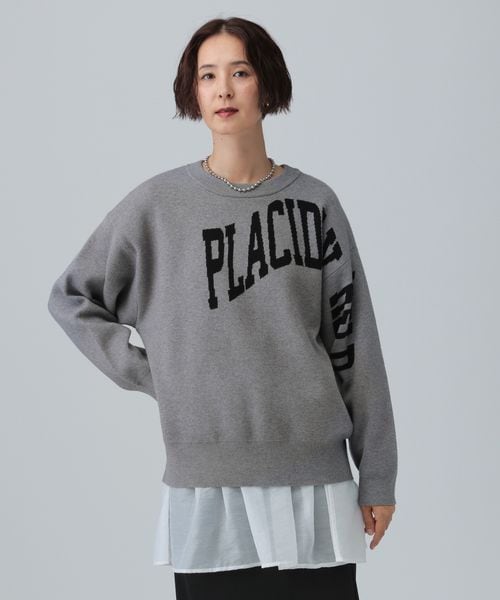 LEPSIM 12ゲージアソートロゴプルオーバー2 グレー FREE ウィメンズインナー レプシィム 532508 and ST アンドエスティ（旧ドットエスティ）