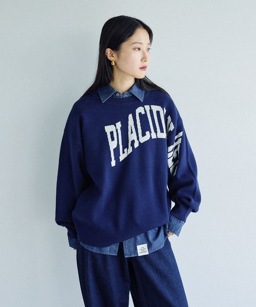 LEPSIM 12ゲージアソートロゴプルオーバー2 ネイビー FREE ウィメンズインナー レプシィム 532508 and ST アンドエスティ（旧ドットエスティ）