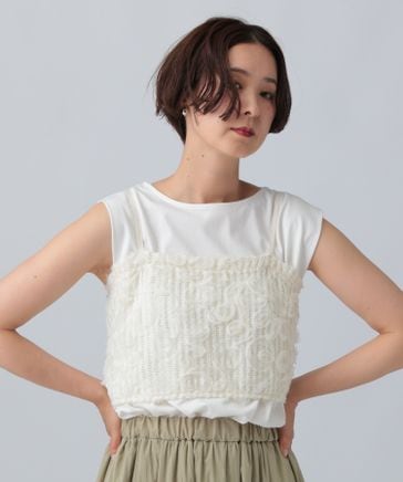 楽天市場】刺繍ベスト LEPSIM レプシィム ジャケット・アウター