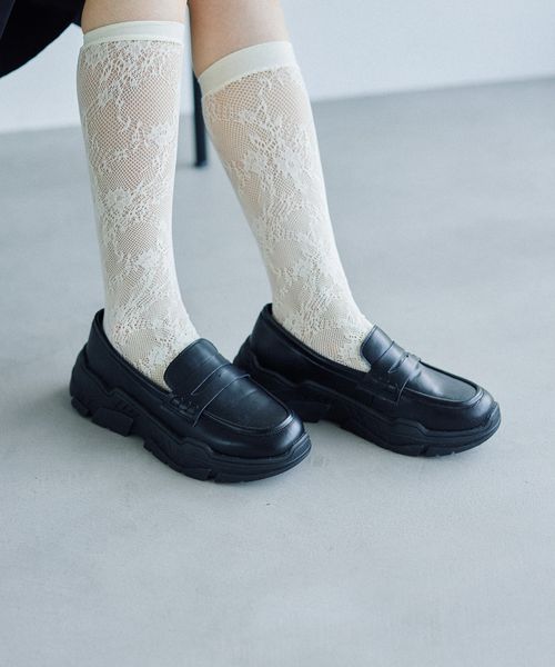 LEPSIM レースハイソックス ナチュラル ウィメンズグッズ レプシィム 573110 and ST アンドエスティ(旧ドットエスティ) LEPSIM レースハイソックス ナチュラル ウィメンズグッズ レプシィム 573110 and ST アンドエスティ(旧ドットエスティ)