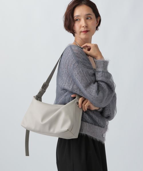 LEPSIM フェイクレザースクエアショルダー ライトグレー ウィメンズグッズ レプシィム 573177 and ST アンドエスティ(旧ドットエスティ) LEPSIM フェイクレザースクエアショルダー ライトグレー ウィメンズグッズ レプシィム 573177 and ST アンドエスティ(旧ドットエスティ)