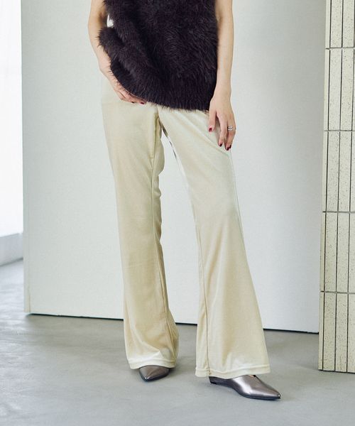 LEPSIM イージーベロアパンツ【新色&追加予約】 ナチュラル ウィメンズボトムス レプシィム 573184 and ST アンドエスティ(旧ドットエスティ) LEPSIM イージーベロアパンツ【新色&追加予約】 ナチュラル ウィメンズボトムス レプシィム 573184 and ST アンドエスティ(旧ドットエスティ)