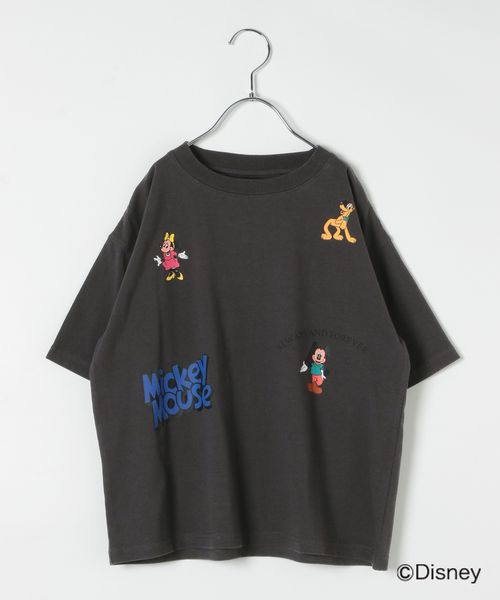 LEPSIM 【KIDS】【Disney】プリントT-SS チャコールグレー マタニティ レプシィム 580253 and ST アンドエスティ(旧ドットエスティ) LEPSIM 【KIDS】【Disney】プリントT-SS チャコールグレー マタニティ レプシィム 580253 and ST アンドエスティ(旧ドットエスティ)