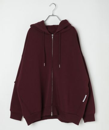 LEPSIM　レプシム　ZIPアップBIGフーディー　レッド LEPSIM｜ZIPアップBIGフーディー | Rakuten Fashion(楽天