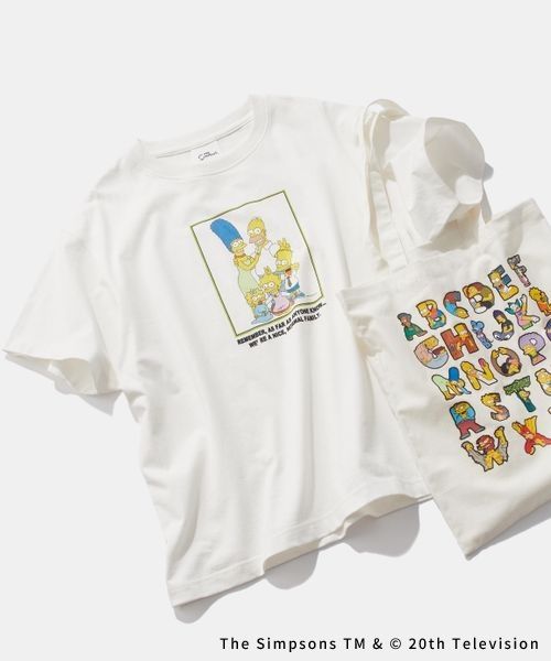 LEPSIM 【THE SIMPSONS/ザ・シンプソンズ】アソートプリントTSS オフホワイト FREE スペシャルライン レプシィム 586556 and ST アンドエスティ(旧ドットエスティ) LEPSIM 【THE SIMPSONS/ザ・シンプソンズ】アソートプリントTSS オフホワイト FREE スペシャルライン レプシィム 586556 and ST アンドエスティ(旧ドットエスティ)