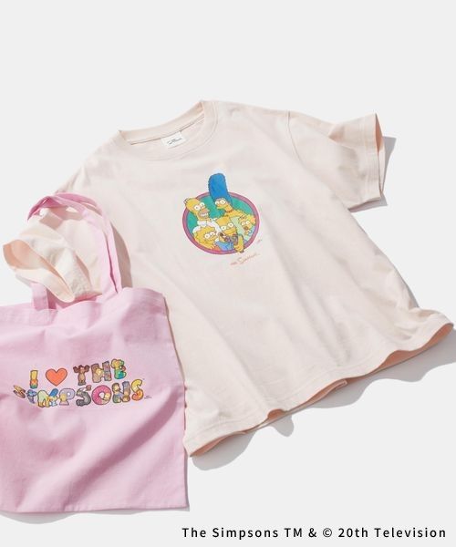 LEPSIM 【THE SIMPSONS/ザ・シンプソンズ】アソートプリントTSS ピンク FREE スペシャルライン レプシィム 586556 and ST アンドエスティ(旧ドットエスティ) LEPSIM 【THE SIMPSONS/ザ・シンプソンズ】アソートプリントTSS ピンク FREE スペシャルライン レプシィム 586556 and ST アンドエスティ(旧ドットエスティ)