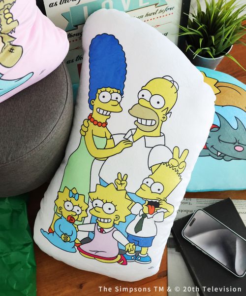 LEPSIM 【THE SIMPSONS/ザ・シンプソンズ】クッション オフホワイト スペシャルライン レプシィム 586588 and ST アンドエスティ(旧ドットエスティ) LEPSIM 【THE SIMPSONS/ザ・シンプソンズ】クッション オフホワイト スペシャルライン レプシィム 586588 and ST アンドエスティ(旧ドットエスティ)