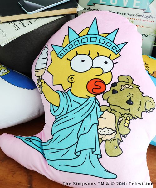 LEPSIM 【THE SIMPSONS/ザ・シンプソンズ】クッション ピンク スペシャルライン レプシィム 586588 and ST アンドエスティ(旧ドットエスティ) LEPSIM 【THE SIMPSONS/ザ・シンプソンズ】クッション ピンク スペシャルライン レプシィム 586588 and ST アンドエスティ(旧ドットエスティ)
