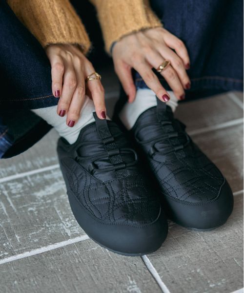 LEPSIM ライトモックシューズ ブラック M ウィメンズグッズ レプシィム 595856 and ST アンドエスティ（旧ドットエスティ）