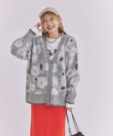 レプシィム　ゆきは企画　リバーシブルアソートカーディガン 生産余剰分追加販売》【ゆきは企画】リバーシブルアソートカーディガン