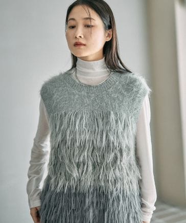 5ゲージシャギーMIXベスト | [公式]レプシィム （LEPSIM）通販