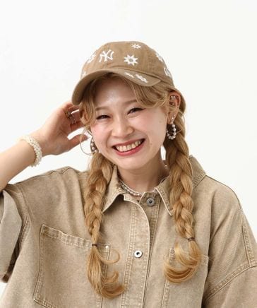 レプシィム　ゆきは企画　ニューエラ×ゆきエラ フラワー刺繍キャップ ゆきは企画》【NEW ERA】フラワー刺繍キャップ | [公式]レプシィム