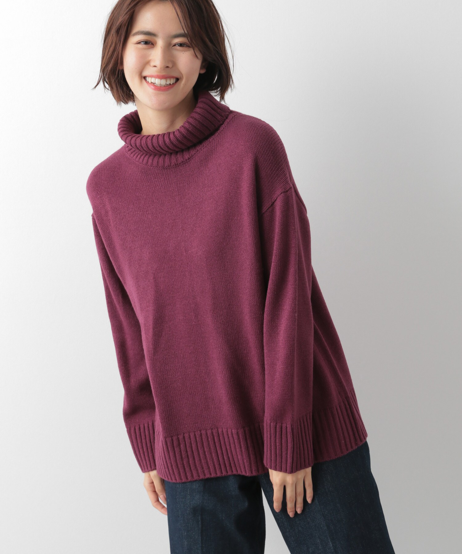 大特価 Lepsim 前後着ニット 新品 トップス Www Joi Salon Com
