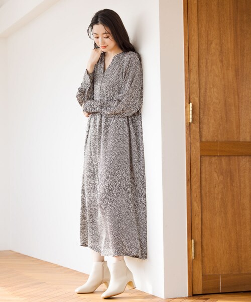 ヘンカドットガラワンピース 公式 レプシィム Lepsim 通販