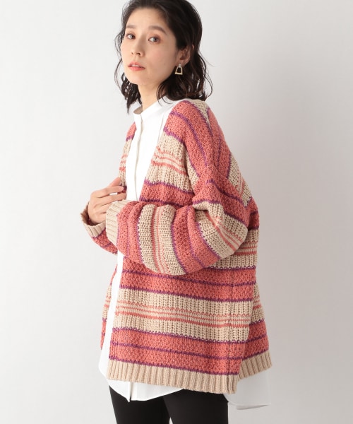 ３ｇマルチボーダーカーデ 公式 レプシィム Lepsim 通販