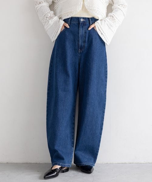 LEPSIM カーブデニムパンツ ブルー S ウィメンズボトムス レプシィム 987515 and ST アンドエスティ(旧ドットエスティ) LEPSIM カーブデニムパンツ ブルー S ウィメンズボトムス レプシィム 987515 and ST アンドエスティ(旧ドットエスティ)