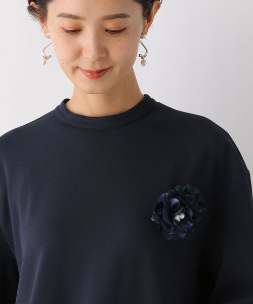 LEPSIM 配色コサージュ ネイビー ウィメンズグッズ レプシィム 993827 and ST アンドエスティ(旧ドットエスティ) LEPSIM 配色コサージュ ネイビー ウィメンズグッズ レプシィム 993827 and ST アンドエスティ(旧ドットエスティ)