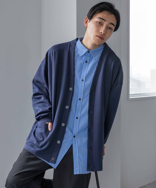 LOWRYS FARM 【UNISEX】ダンボールカーデ ネイビー M メンズ ローリーズファーム 100613 and ST アンドエスティ(旧ドットエスティ) LOWRYS FARM 【UNISEX】ダンボールカーデ ネイビー M メンズ ローリーズファーム 100613 and ST アンドエスティ(旧ドットエスティ)