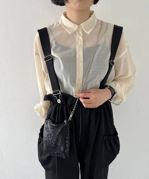 LOWRYS FARM 【Me%】【追加予約】メタルメッシュポーチショルダー ブラック ウィメンズグッズ_MP ローリーズファーム 103417 and ST アンドエスティ(旧ドットエスティ) LOWRYS FARM 【Me%】【追加予約】メタルメッシュポーチショルダー ブラック ウィメンズグッズ_MP ローリーズファーム 103417 and ST アンドエスティ(旧ドットエスティ)