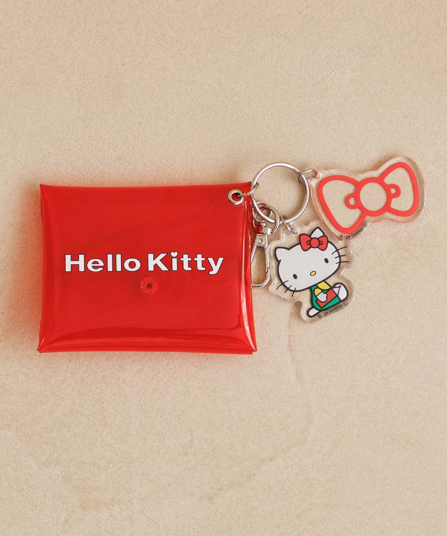 Me%【追加予約】【HELLO KITTY】クリアポーチチャーム | [公式