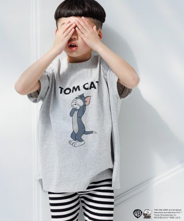 WEB先行予約アイテム】【KIDS】TOM and JERRY BIG Tシャツ | [公式